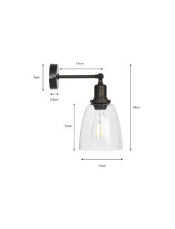 Hoxton Dome Wall Light - Antique Bronze -Garden Trading Store LAHO15 portrait 9 32141.1649837859