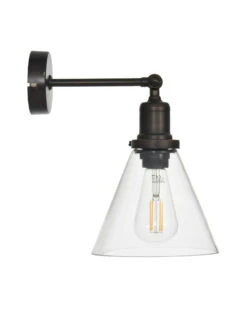 Hoxton Cone Wall Light - Antique Bronze 6 Hoxton Cone Wall Light - Antique Bronze -Garden Trading Store LAHO16 portrait 8 19139.1638469891