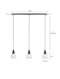 Trio Of Hoxton Domed Pendant Light - Antique Bronze 5 Trio Of Hoxton Domed Pendant Light - Antique Bronze -Garden Trading Store LAHO19 portrait 9 45087.1638469904