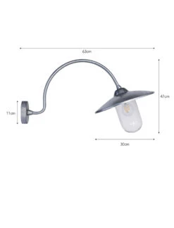 St Ives Arched Swan Neck Light 5 St Ives Arched Swan Neck Light -Garden Trading Store LAHP33 portrait 9 38575.1638469939