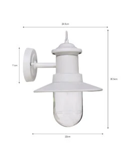 Ships Wall Light - Lily White 7 Ships Wall Light - Lily White -Garden Trading Store LALW02 portrait 9 36171.1638470460