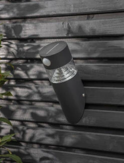 Putney Solar Torch Wall Light