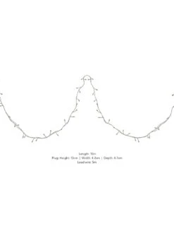 Wire Cluster Lights - 10m 5 Wire Cluster Lights - 10m -Garden Trading Store LAST12 portrait 9 35017.1638530430