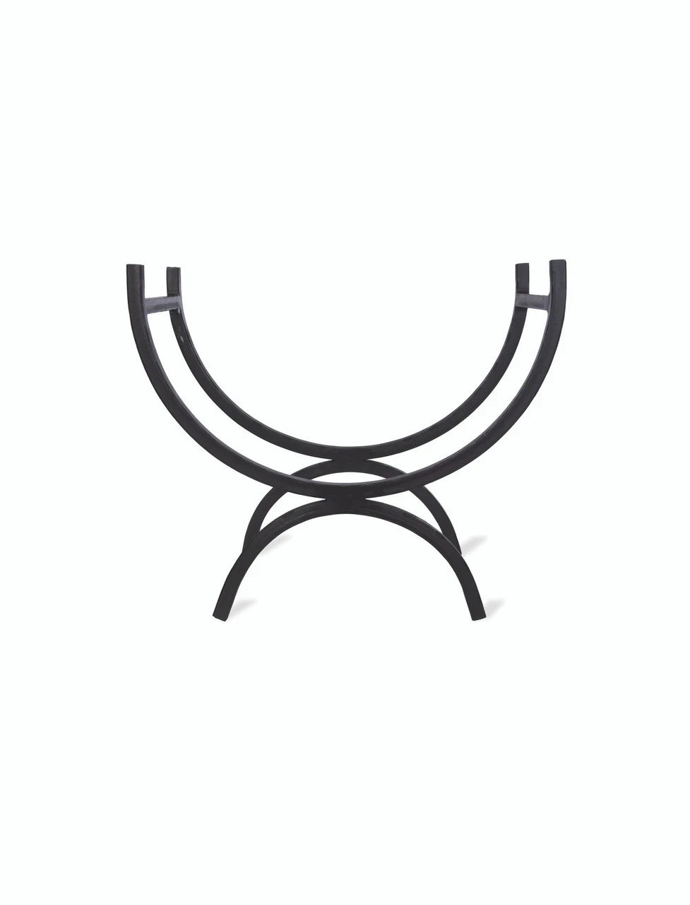 Wrought Iron Log Holder - Small 5 Wrought Iron Log Holder - Small - Image 5