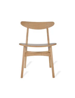 Pair Of Longcot Dining Chairs -Garden Trading Store Longcot Dining Chair Oak LCDC02 Straight 70145.1666864170