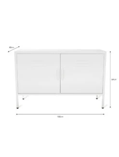 Marlborough Storage Locker - Low - Lily White -Garden Trading Store MASU04 portrait 9 96858.1638472879