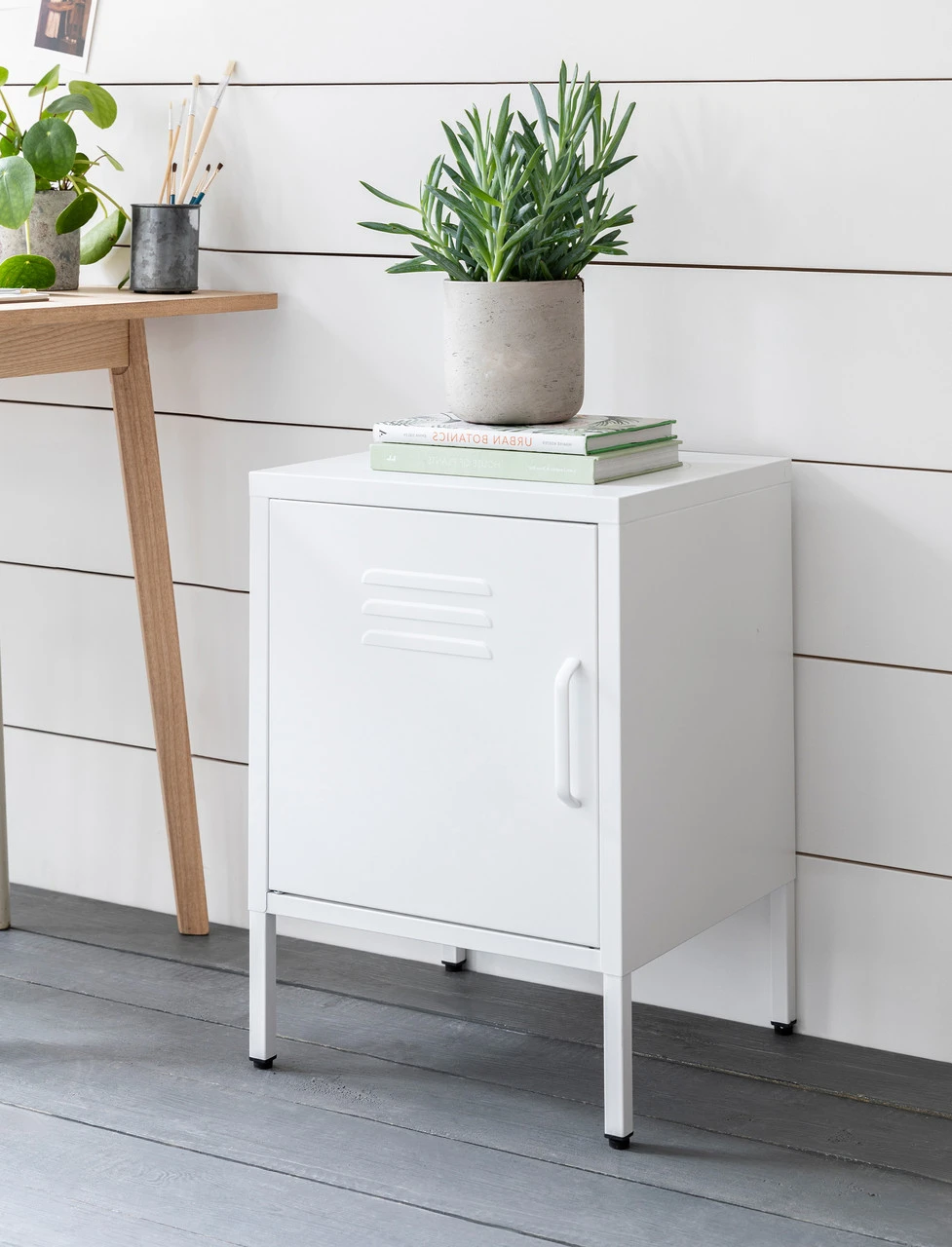 Left Marlborough Locker - Small - Lily White 1 Left Marlborough Locker - Small - Lily White