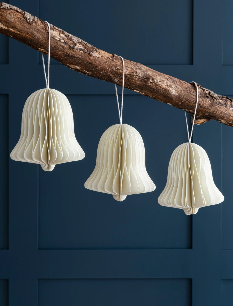 Set Of 3 Maddox Bells - Warm White 1 Set Of 3 Maddox Bells - Warm White