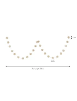 Maddox Pom Pom Garland - Warm White -Garden Trading Store MGWW02 portrait 9 89748.1666184634