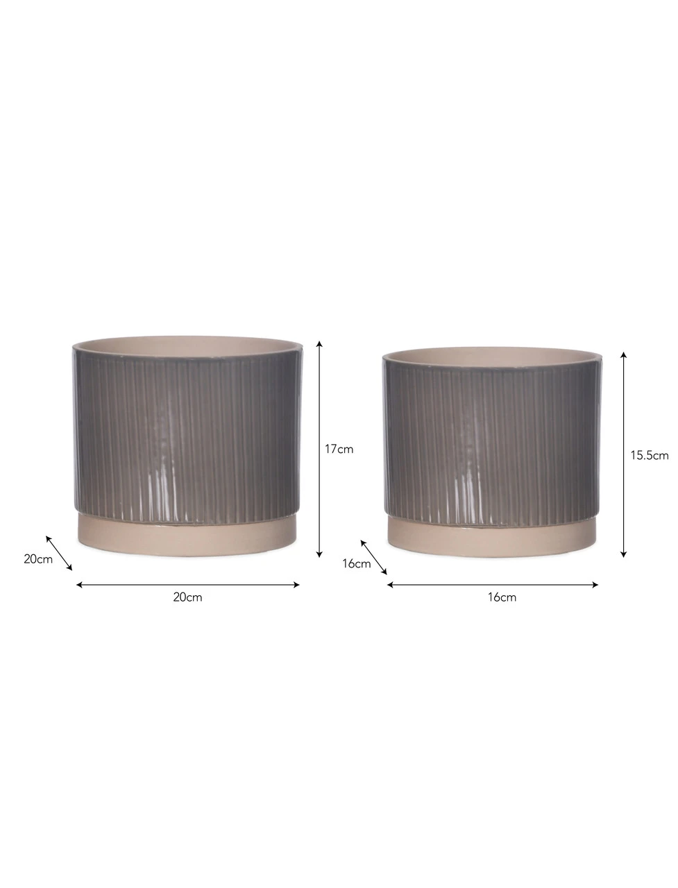 Set Of 2 Milton Pots 4 Set Of 2 Milton Pots - Image 4