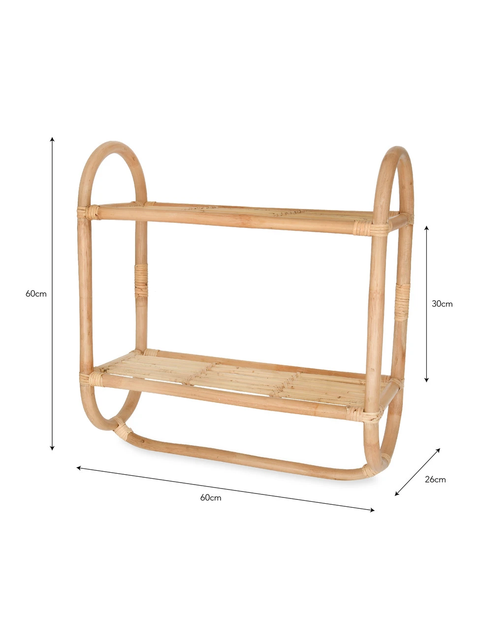 Mayfield Double Wall Shelf 4 Mayfield Double Wall Shelf - Image 4