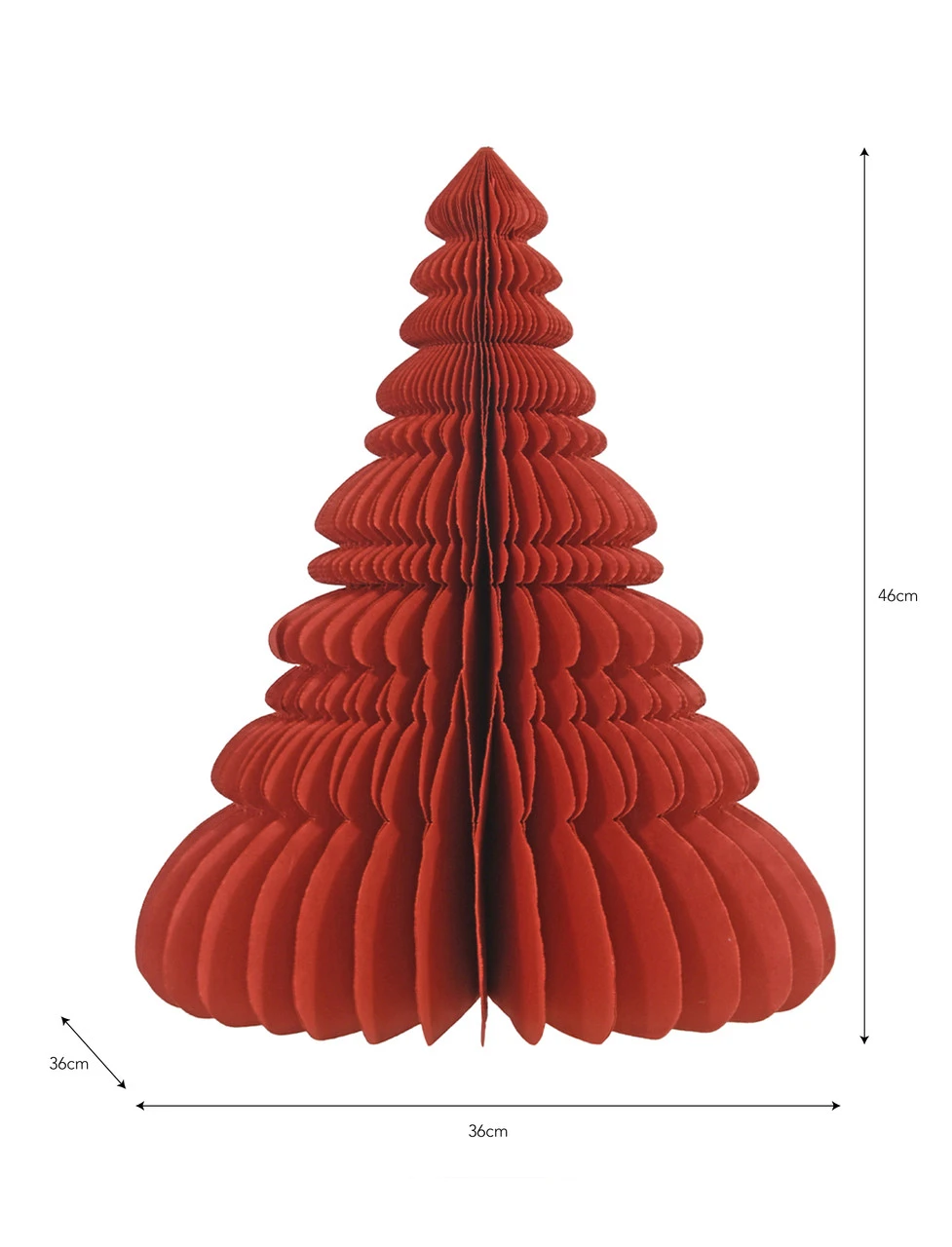 Maddox Tree - Large - Brick Red 3 Maddox Tree - Large - Brick Red - Image 3