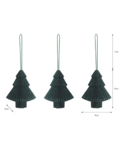 Set Of 3 Maddox Trees - Forest Green 5 Set Of 3 Maddox Trees - Forest Green -Garden Trading Store MTFG01 portrait 9 03072.1638474099