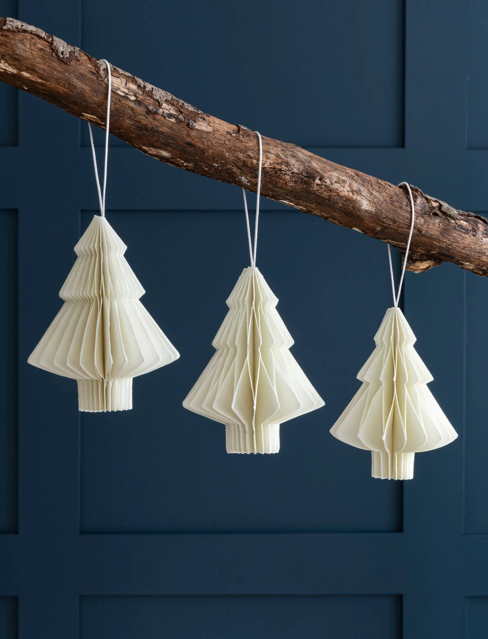 Set Of 3 Maddox Trees - Warm White 1 Set Of 3 Maddox Trees - Warm White