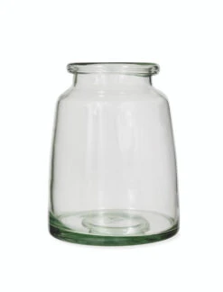 Mickleton Vase - Clear - Medium 6 Mickleton Vase - Clear - Medium -Garden Trading Store MVGL02 portrait 8 04948.1638475311