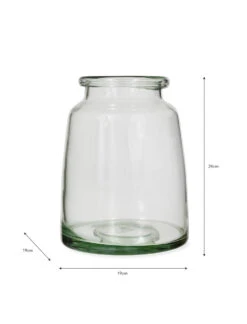 Mickleton Vase - Clear - Medium 7 Mickleton Vase - Clear - Medium -Garden Trading Store MVGL02 portrait 9 16805.1638475312