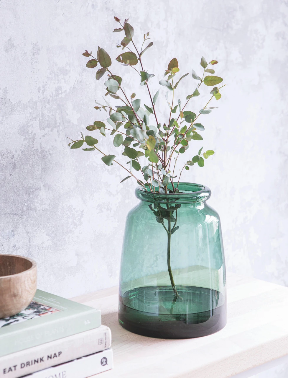 Mickleton Vase - Forest Green - Large 1 Mickleton Vase - Forest Green - Large