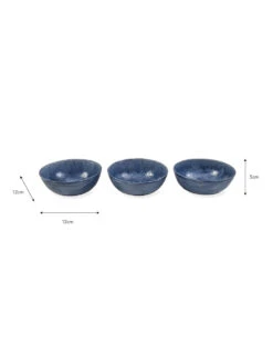 Set Of 3 Fiskardo Nibble Bowls 5 Set Of 3 Fiskardo Nibble Bowls -Garden Trading Store NBIR01 portrait 9 41858.1638475352
