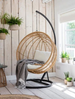 Hampstead Hanging Nest Chair -Garden Trading Store NCRA02 portrait 1 79014.1660038921