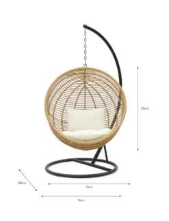 Hampstead Hanging Nest Chair -Garden Trading Store NCRA02 portrait 9 34720.1660038921