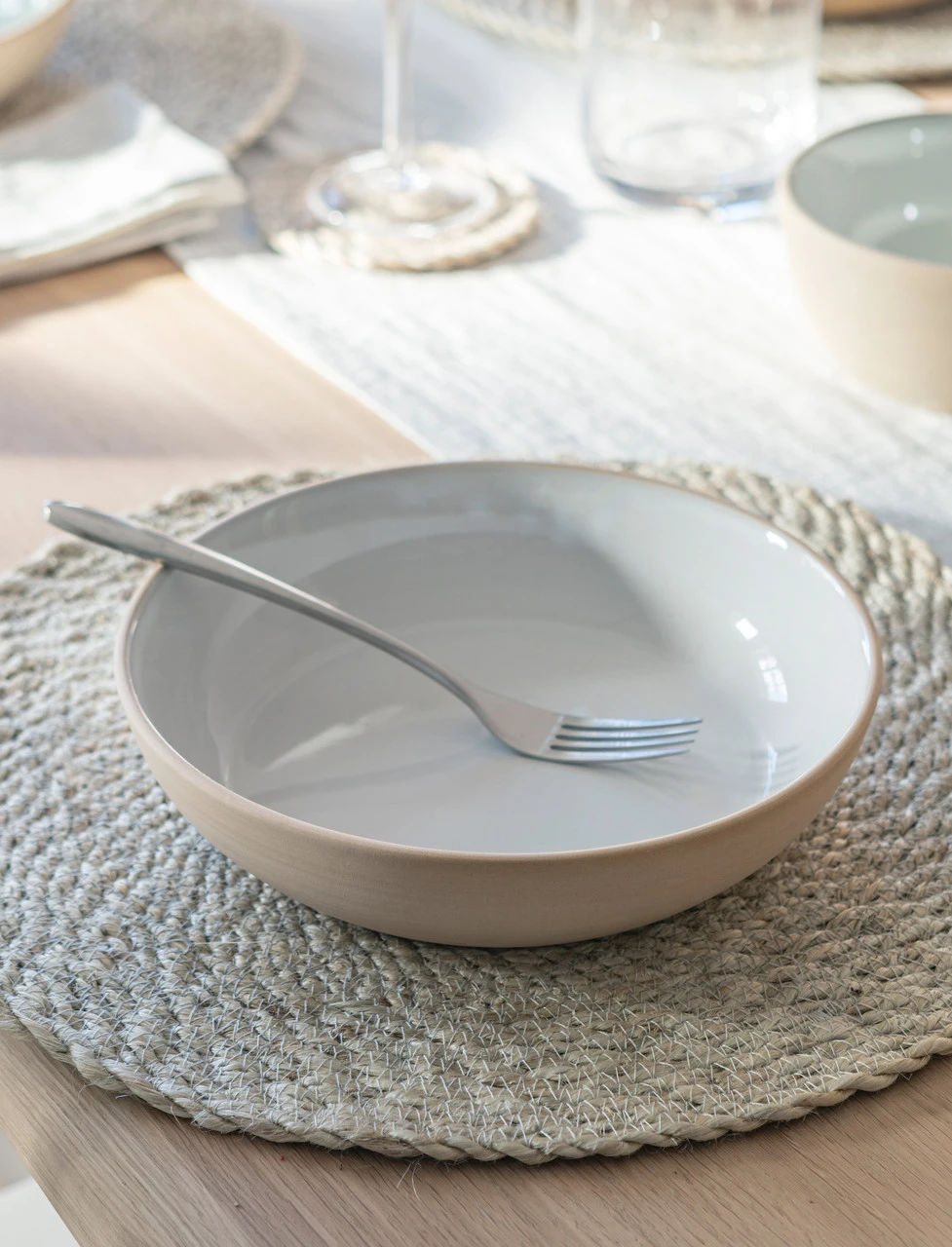Holwell Pasta Bowl - White 1 Holwell Pasta Bowl - White
