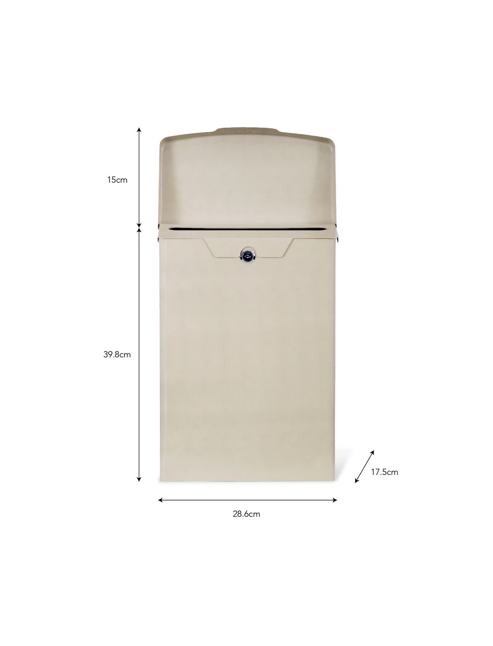 Shipton Post Box - Clay 5 Shipton Post Box - Clay - Image 5