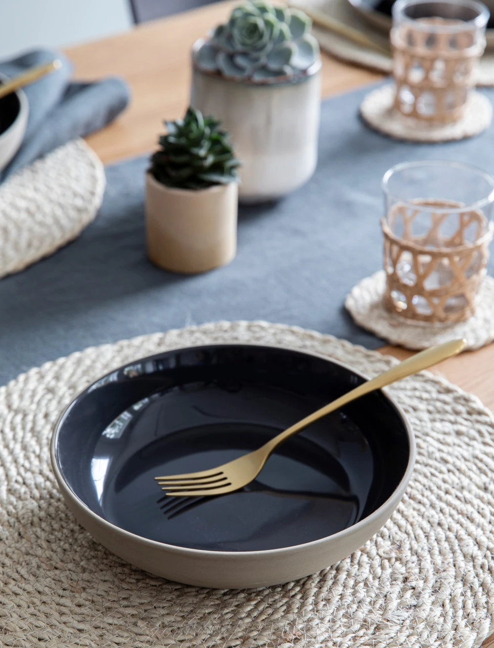 Holwell Pasta Bowl - Carbon 1 Holwell Pasta Bowl - Carbon