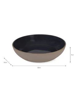 Holwell Pasta Bowl - Carbon 5 Holwell Pasta Bowl - Carbon -Garden Trading Store PBCN02 portrait 9 89410.1661952479
