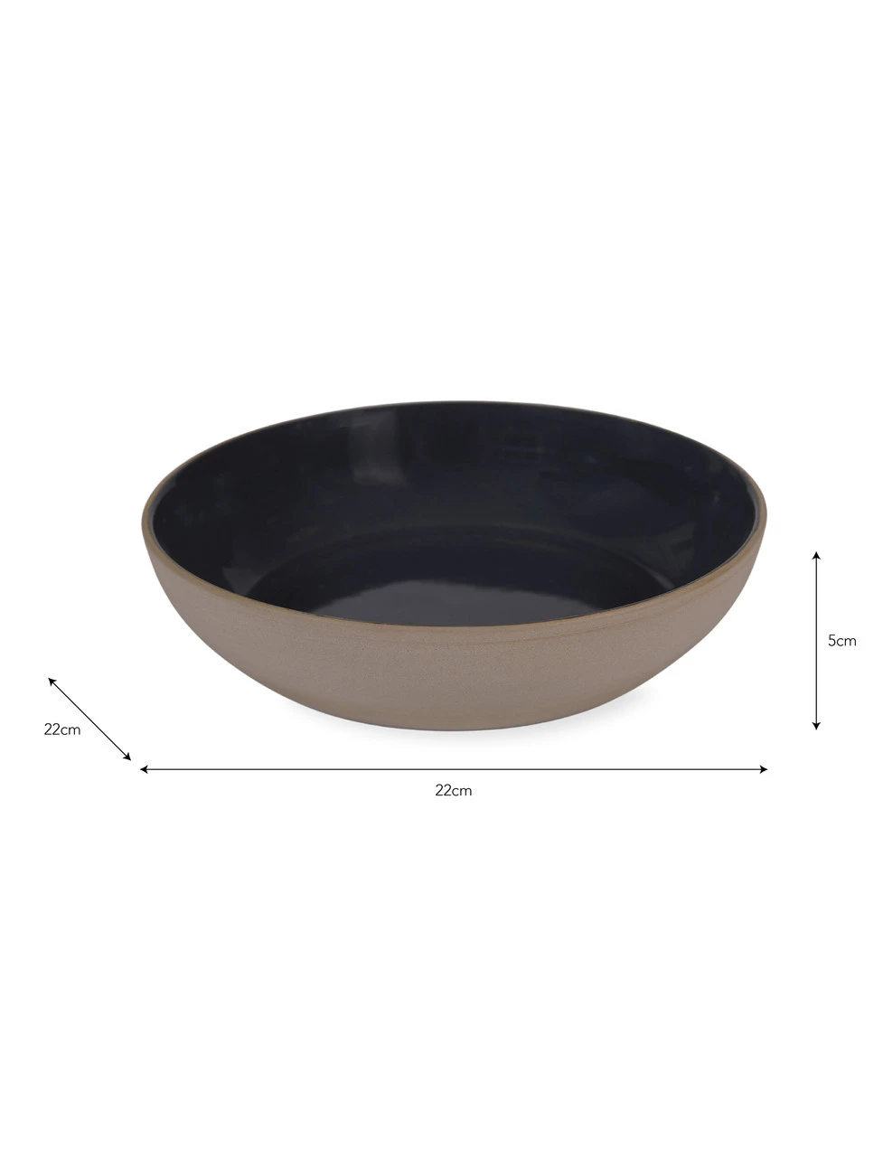 Holwell Pasta Bowl - Carbon 3 Holwell Pasta Bowl - Carbon - Image 3