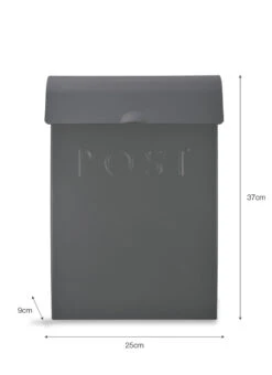 Original Post Box - Charcoal 9 Original Post Box - Charcoal -Garden Trading Store PBCO01 portrait 9 71454.1638475532