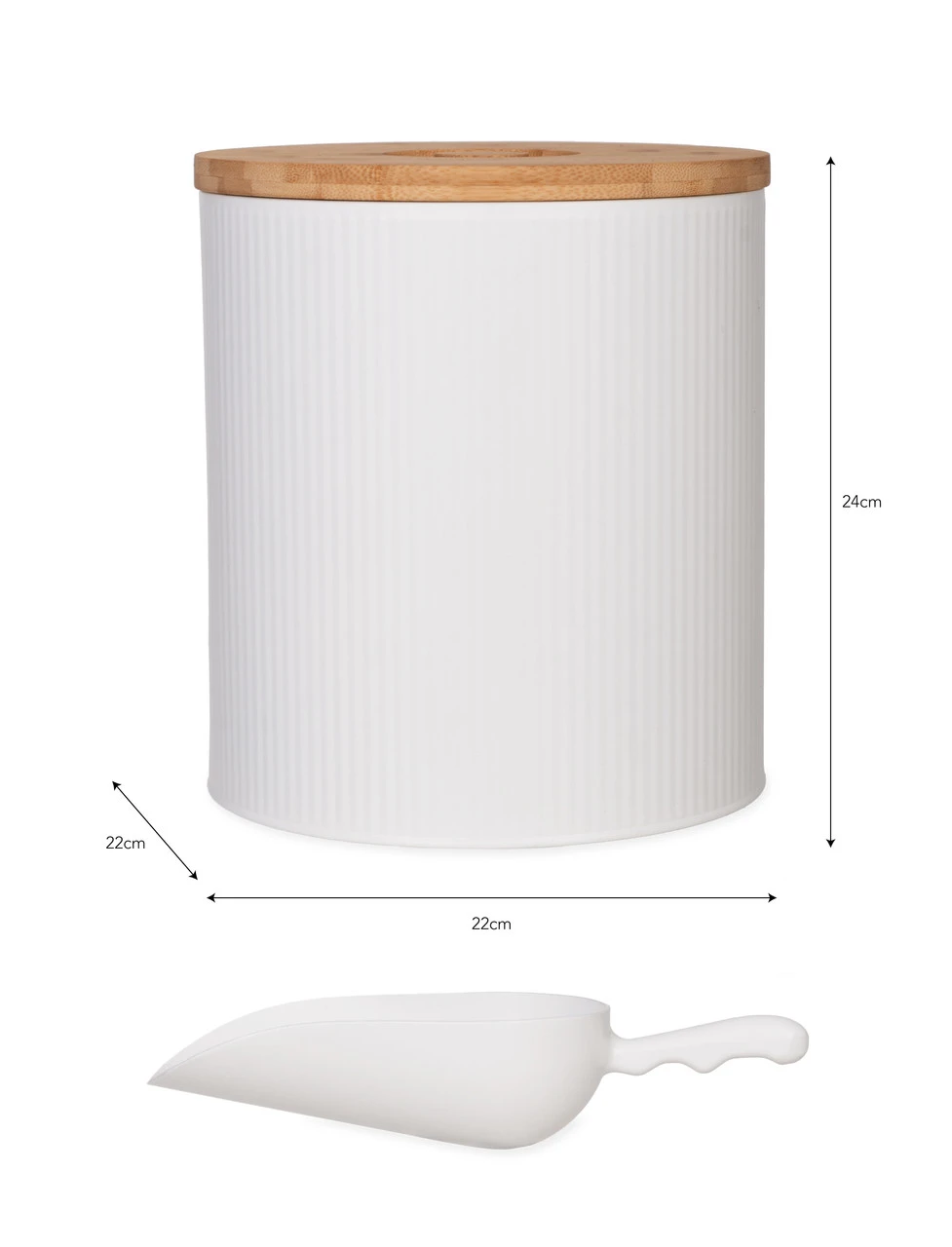 Kinloch Pet Bin - Small - Lily White 7 Kinloch Pet Bin - Small - Lily White - Image 7