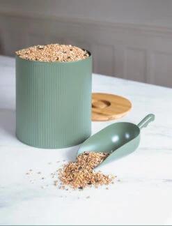 Kinloch Pet Bin - Small - Thistle Green -Garden Trading Store PBTH01 Portrait 2 02906.1691417502