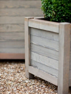 Square Wooden Planter - 40cm 7 Square Wooden Planter - 40cm -Garden Trading Store PLAW01 portrait 3 06018.1638477196