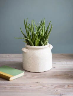 Ravello Pot With Handles - White