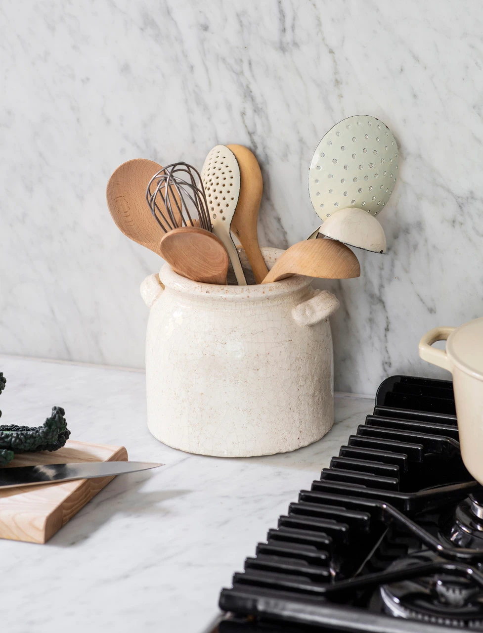 Ravello Pot With Handles - White 2 Ravello Pot With Handles - White - Image 2