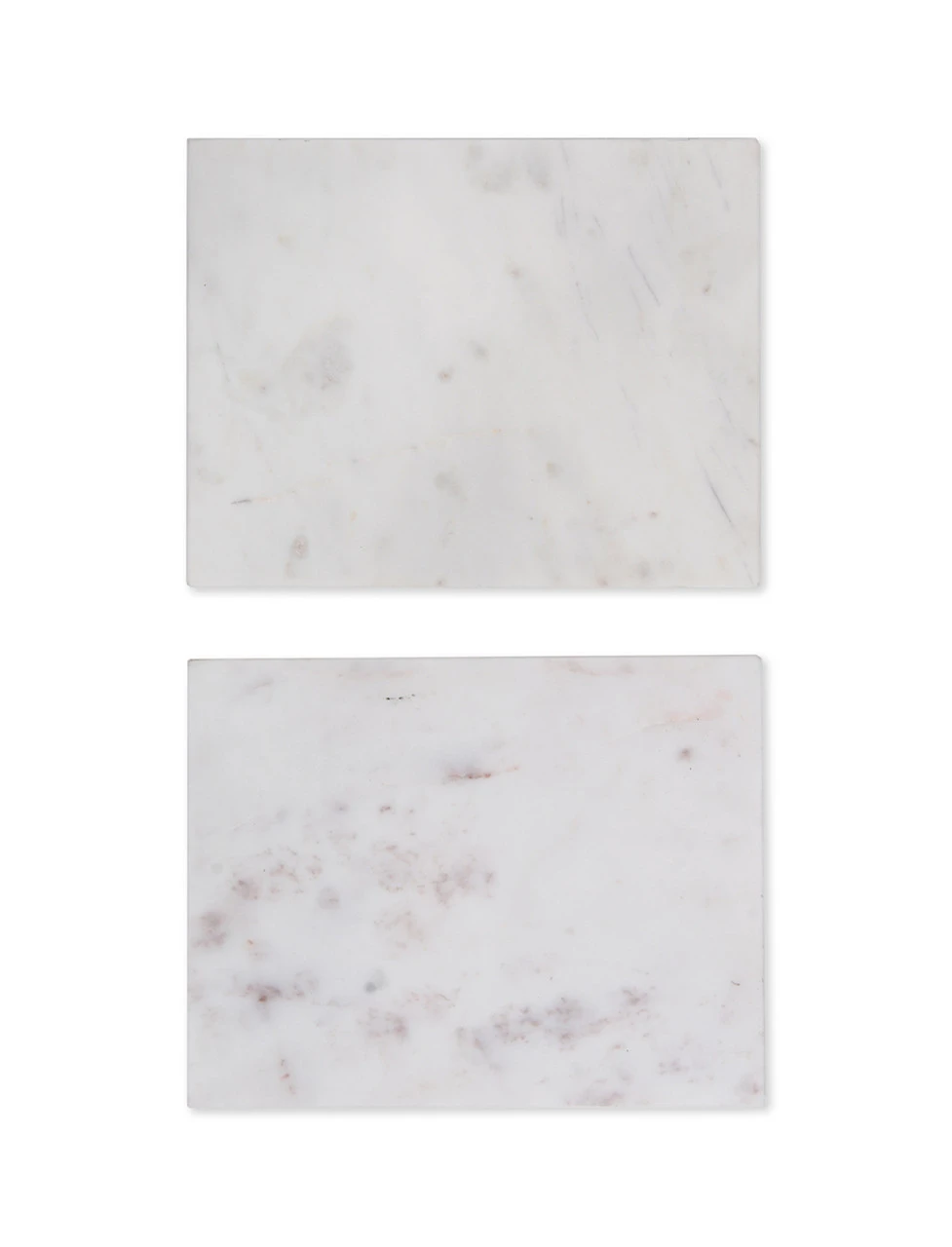 Set Of 2 Marble Placemats - White 2 Set Of 2 Marble Placemats - White - Image 2