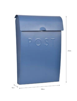 Original Post Box - Lulworth Blue 5 Original Post Box - Lulworth Blue -Garden Trading Store PPLB01 portrait 9 01533.1638478312