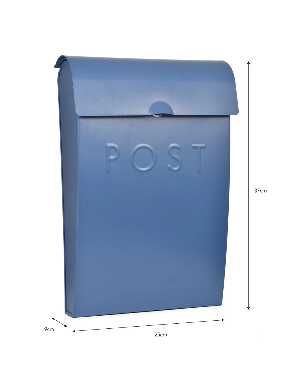 Original Post Box - Lulworth Blue 3 Original Post Box - Lulworth Blue - Image 3
