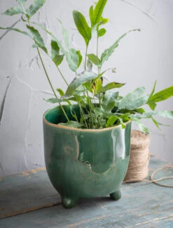 Positano Pot - Forest Green - 20cm