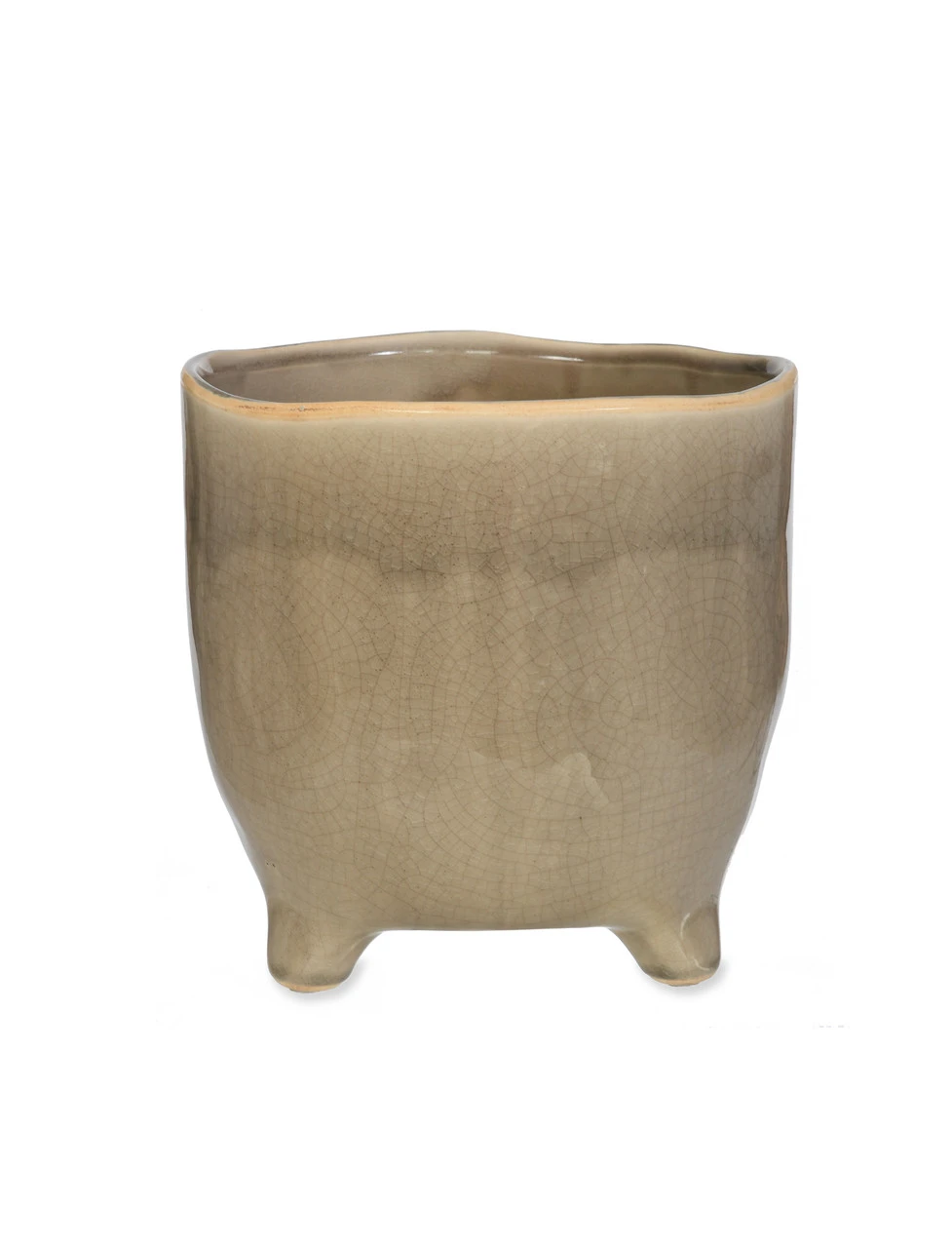 Positano Pot - Stone - 20cm 2 Positano Pot - Stone - 20cm - Image 2