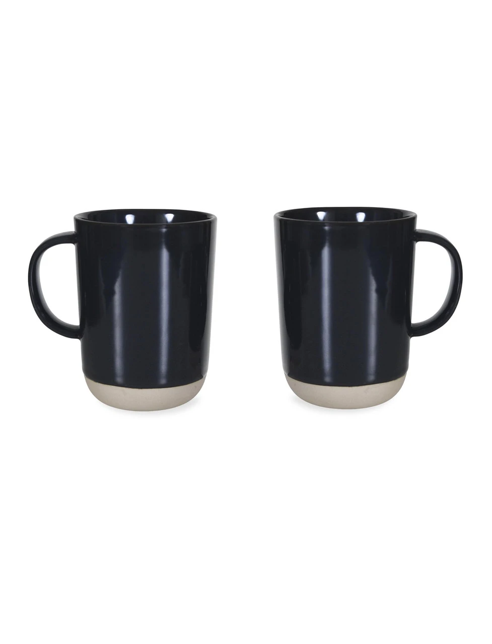 Pair Of Tall Holwell Mugs - Carbon - Image 2