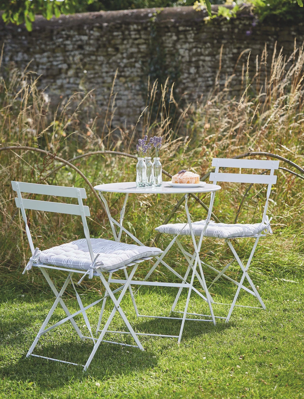 Rive Droite Bistro Set - Small - Chalk 1 Rive Droite Bistro Set - Small - Chalk