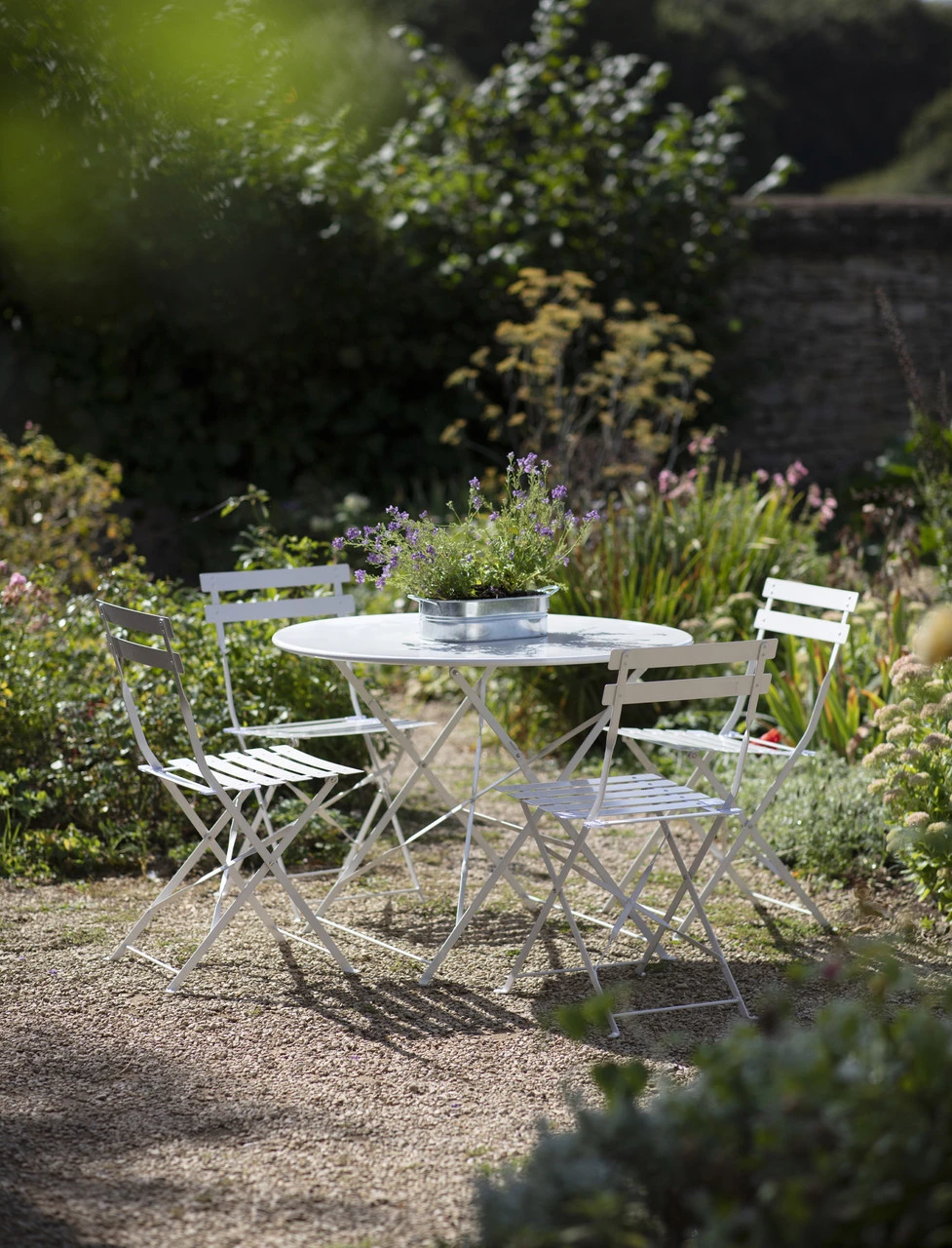 Rive Droite Bistro Set - Large - Chalk 1 Rive Droite Bistro Set - Large - Chalk