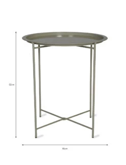 Rive Droite Bistro Tray Table - Clay 5 Rive Droite Bistro Tray Table - Clay -Garden Trading Store RDCL04 portrait 9 58496.1638479578