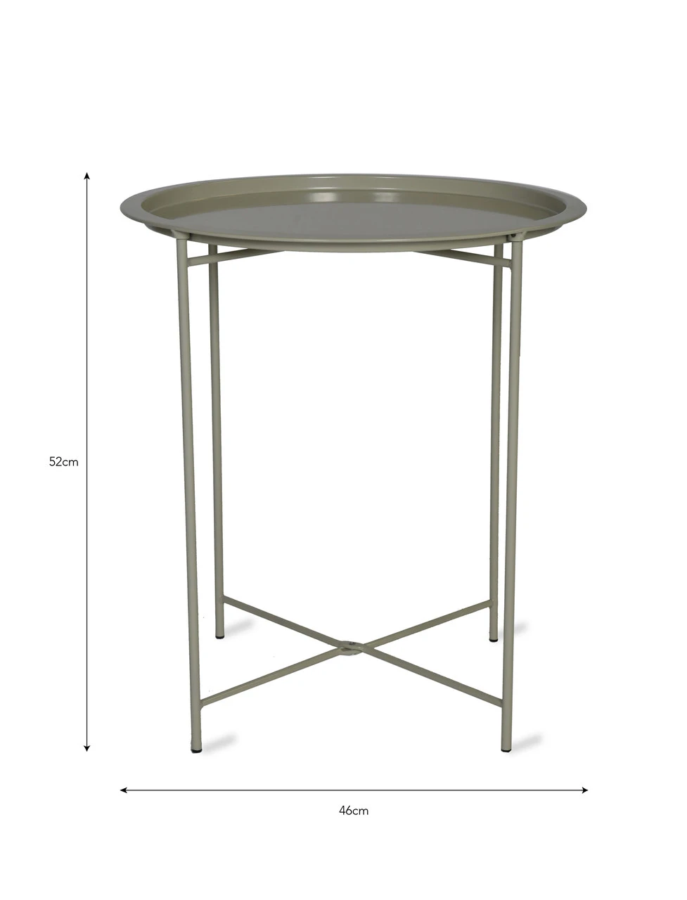 Rive Droite Bistro Tray Table - Clay 3 Rive Droite Bistro Tray Table - Clay - Image 3