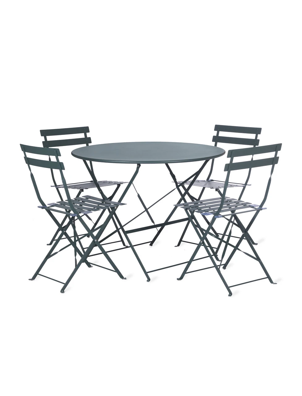 Rive Droite Bistro Set - Large - Forest Green 3 Rive Droite Bistro Set - Large - Forest Green - Image 3