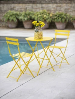 Rive Droite Bistro Set - Small - Lemon
