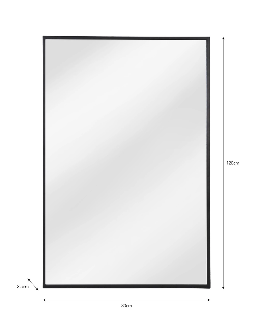 Avening Rectangular Mirror - 120 X 80cm 4 Avening Rectangular Mirror - 120 X 80cm - Image 4