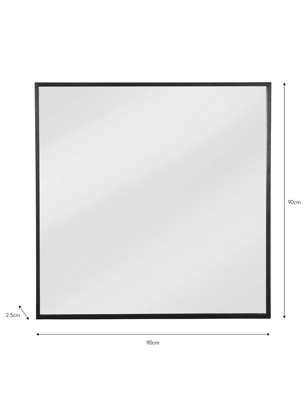 Avening Square Mirror 4 Avening Square Mirror - Image 4