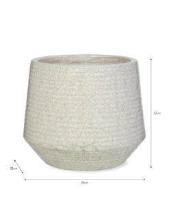 Ravello Ridged Pot - 25cm -Garden Trading Store RRCE02 portrait 9 48730.1638480259